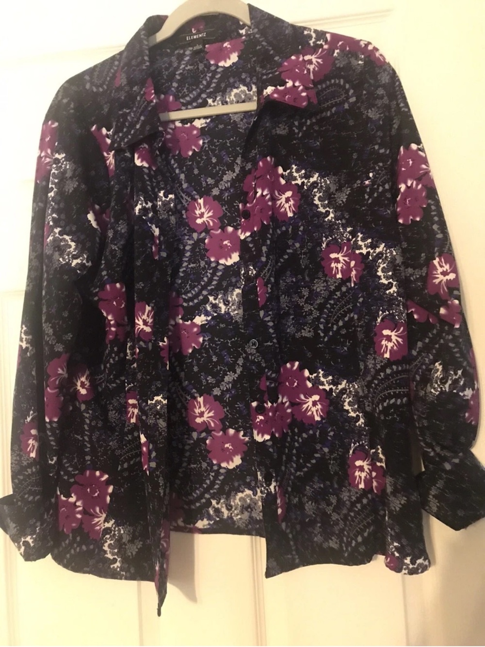Elementz Size Large Womens Blouse